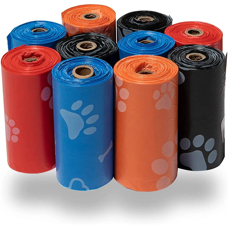 Kit com 120 Rolos de Saco de Cocô para Cães